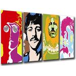 Flerfärgade The Beatles Posters 