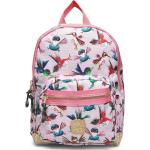 Pick&Pack Birds Soft Pink Backpack Ryggsäck Väska Multi/patterned Pick & Pack