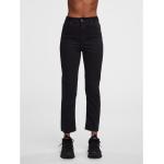 Svarta Straight leg jeans från Pieces på rea i Storlek XS för Damer 