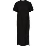 Svarta T-Shirt klänningar från Pieces på rea i Storlek XS i Polyester för Damer 