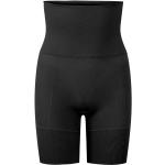 Svarta High-waist shorts från Pieces i Storlek XL i Polyamid för Damer 