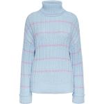 Lavendelfärgade Stickade tröjor från Pieces på rea i Storlek XS i Polyester för Damer 