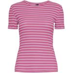 Rosa Långärmade Långärmade T-shirts från Pieces i Storlek XS i Bomull för Damer 