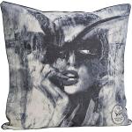 Pillow Case Looking For You 50X50 Cm Grey Carolina Gynning