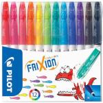 Pilot Fiberpenna Frixion Colours-tuschpennor, fiberspets, olika bläckfärger