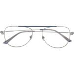 Gråa Pilotglasögon från Calvin Klein i Storlek L i Titan för Herrar 