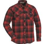 Rutiga Svarta Flanellskjortor från Pinewood i Storlek 3 XL med Button down i Flanell för Herrar 