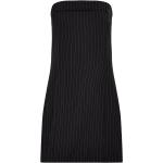 Randiga Svarta Tubklänningar från Gina Tricot i Storlek XL för Damer 