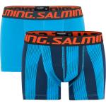 Mörkblåa Boxershorts från Salming 2 delar i Bomull för Herrar 