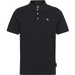 Pique Polo Gold Tops Polos Short-sleeved Black Moose Knuckles