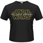 Svarta Star Wars The Force Awakens T-shirts med tryck från Plastic Head i Storlek M för Herrar 