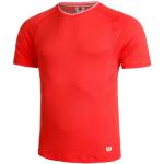Röda T-shirts från Wilson på rea i 2 för Herrar 
