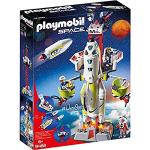 Flerfärgade Rymdraketer från Playmobil med Rymden för barn 7 till 9 år med Rymd-tema 