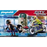 Leksaksmotorcyklar från Playmobil City Action med Polis-tema 
