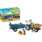 Flerfärgade Leksakstraktorer från Playmobil Country med Traktorer 