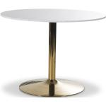 Moderna Vita Runda matbord från Skånska Möbelhuset i Marmor 