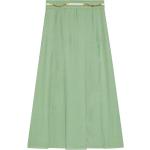 Vadlånga Gröna Plisserade kjolar från Gucci i Storlek L i Läder för Damer 