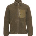 Pocket Fleece Tops Sweat-shirts & Hoodies Fleeces & Midlayers Brown Revolution