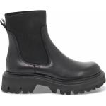Svarta Ankle-boots på rea med Klackhöjd 3cm till 5cm i Syntet för Damer 