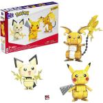 Pokémon Build And Show Pikachu Evolution Trio Toys Building Sets & Blocks Building Sets Multi/patterned Mega