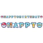 Pokemon Födelsedags Banderoll