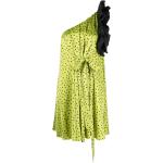 Prickiga Gröna Prickiga klänningar med volang från PINKO på rea i Storlek XL för Damer 