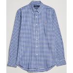Rutiga Blåa Oxford-skjortor från Ralph Lauren Lauren i Storlek S med Button down för Herrar 