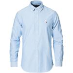 Casual Blåa Oxford-skjortor från Ralph Lauren Lauren i Storlek S med Button down 
