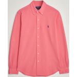 Röda Pikétröjor från Ralph Lauren Lauren i Storlek XL med Button down i Mesh för Herrar 