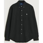 Svarta Herrskjortor från Ralph Lauren Lauren i Storlek S med Button down i Mesh 