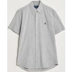 Gråa Kortärmade Kortärmade skjortor från Ralph Lauren Lauren i Storlek XXL med Button down i Mesh för Herrar 