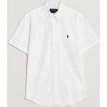 Vita Kortärmade Kortärmade pikétröjor från Ralph Lauren Lauren i Storlek S med Button down i Mesh för Herrar 