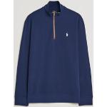 Mörkblåa Zip Hoodies från Ralph Lauren Golf i Storlek M i Jerseytyg för Herrar 