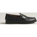 Svarta Loafers från Ralph Lauren Lauren i storlek 41,5 i Läder för Herrar 
