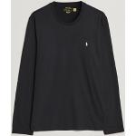 Svarta Långärmade Långärmade T-shirts från Ralph Lauren Lauren i Storlek S 