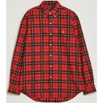 Rutiga Röda Flanellskjortor från Ralph Lauren Lauren på rea i Storlek S med Button down i Flanell för Herrar 