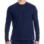 Mörkblåa Långärmade T-shirts stora storlekar från Ralph Lauren Lauren i Storlek XL i Bomull för Damer 