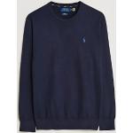 Mörkblåa Sweatshirts från Ralph Lauren Lauren i Storlek L med Rund ringning för Herrar 