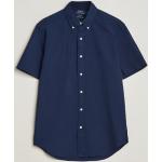 Mörkblåa Kortärmade Kortärmade skjortor från Ralph Lauren Lauren i Storlek S med Button down i Bäckebölja för Herrar 