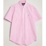Randiga Rosa Kortärmade Randiga skjortor från Ralph Lauren Lauren i Storlek S med Button down i Bäckebölja för Herrar 