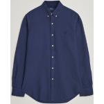 Casual Mörkblåa Slim fit skjortor från Ralph Lauren Lauren på rea i Storlek L med Button down i Bomull för Herrar 