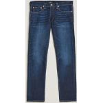 Mörkblåa Slim fit jeans från Ralph Lauren Lauren på rea för Herrar 