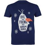Marinblåa Frozen Elsa T-shirtar för Flickor från Amazon.se 