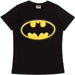 Svarta Batman The Dark Knight T-shirts stora storlekar i Storlek XL för Damer 