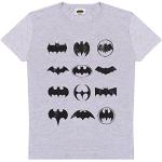 Gråa Batman The Dark Knight T-shirts stora storlekar i Storlek S för Herrar 