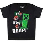 Svarta Minecraft T-shirtar för Pojkar i Storlek 128 från Amazon.se 