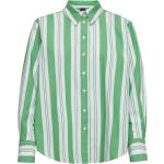 Gröna Långärmade Långärmade skjortor från Gina Tricot i Storlek XS i Poplin 