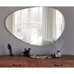 Svarta Runda speglar från Skånska Möbelhuset Porto på rea med diameter 60cm 
