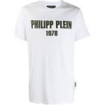 Vita Kortärmade T-shirts från Philipp Plein i Bomull för Herrar 