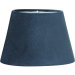 PR Home - Lampskärm Oval Sammet 20 cm - Blå